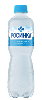 Вода питьевая Липецкая Росинка, негаз. 0,5л. пэт