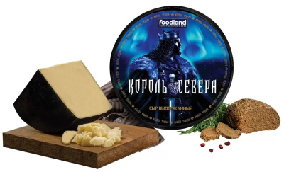 Сыр Король Севера 45%, ТМ Король Севера
