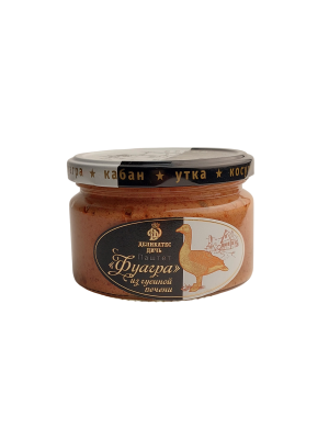 Паштет Фуагра из гусиной печени Деликатес Дичь 200г стекло
