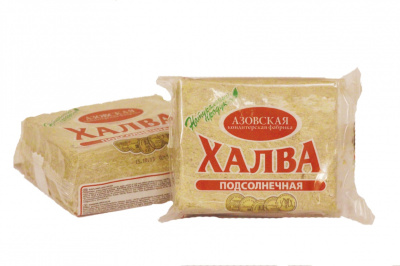 Халва подсолнечная, вес Азовская КФ