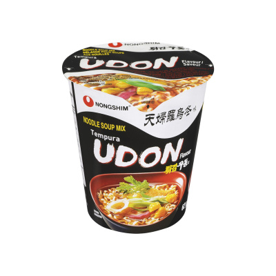 Лапша Удон 62г стакан  НОНГШИМ ™Nongshim Р.Корея