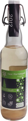 Квас Пихтовый на закваске нефильтрованный неосветленный "BIO' kvass" 0,5л