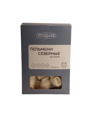 Пельмени Северные из оленины 500г ™Угощаев
