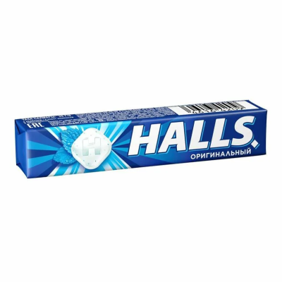 Карамель леденцовая Original со вкусом ментола и эвкалипта 32г Halls