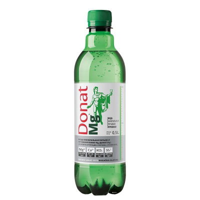 Вода минеральная газ. "Donat Mg" 0,5л ПЭТ