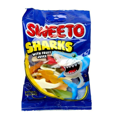 Мармелад СВИТО жевательный SHARKS, 70гр.
