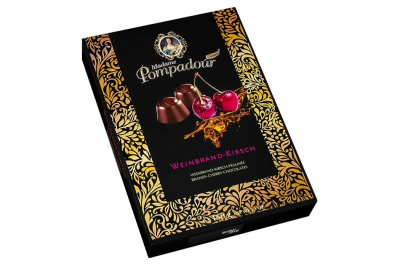 Конфеты шоколадные Madame Pompadour со вкусом бренди и вишни 150гр.