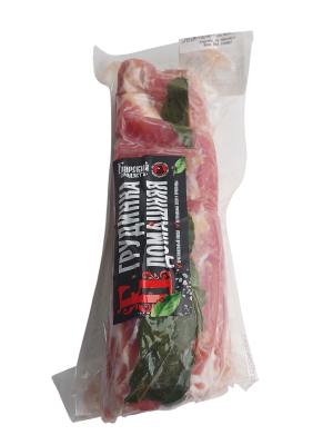 Грудинка соленая Домашняя в/у, ТМ Барский продуктъ