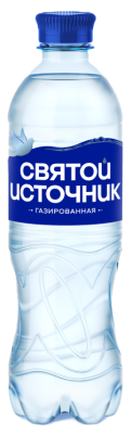 Вода газ. "Святой Источник" 0,5л ПЭТ