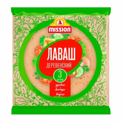 Лаваш МИССИОН Деревенский 270г
