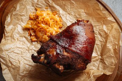 Рулька горячего копчения 1шт "Smoke Point BBQ"