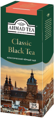 Чай АХМАД Чёрный классический 25 шт