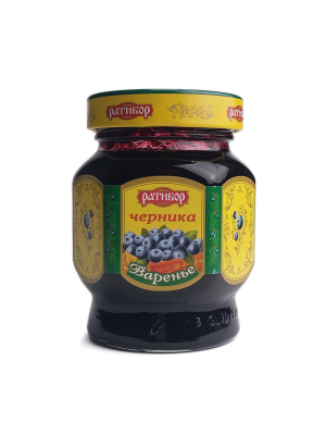 Варенье черника 360г ст/б Ратибор