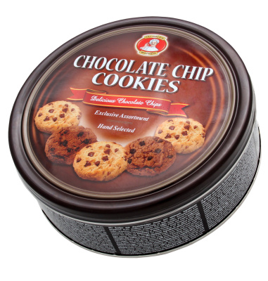 Печенье с шоколадной крошкой Patisserie Matheo Chocolate Chip Cookies 454гр. ж/б