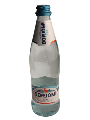 Вода минеральная газ. "Borjomi" 0,5л ст/б