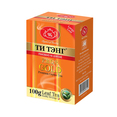 Чай чёрный ТИ ТЭНГ F.B.O.P. Золотой 100гр. Шри Ланка