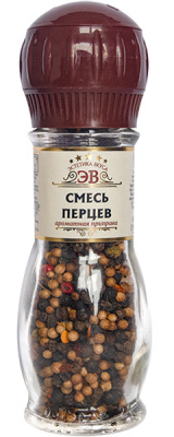 Мельничка Смесь перцев ароматная приправа 35гр. Эстетика вкуса