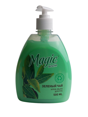 Мыло жидкое Зеленый чай 520мл Magic Boom