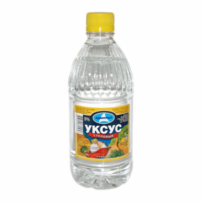 Уксус АДМИРАЛ столовый 9% 0,5л