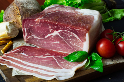 ПРОШУТТО Prosciutto окорок свинина сыровяленая весовая 14 месяцев SD DALLA NATURA Россия (кусок 1,7-2,5кг)