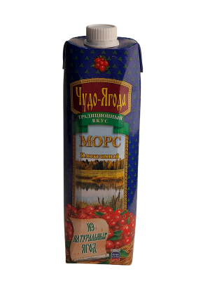 Морс Клюквенный "Чудо-Ягода" 0,97л