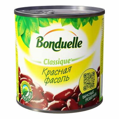Фасоль красная Бондюэль, 400гр. ж/б нетто 220гр.