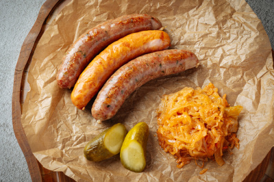 Фирменные колбаски "Smoke Point BBQ"
