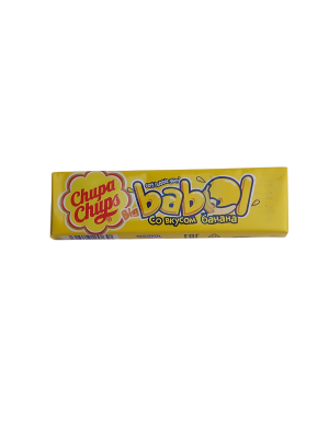 Жевательная резинка Чупа Чупс Big Babol со вкусом банана, 21 гр, 5 шт