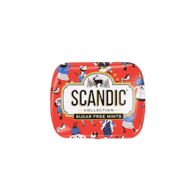 Леденцы SCANDIC® без сахара Клубничный микс 14г