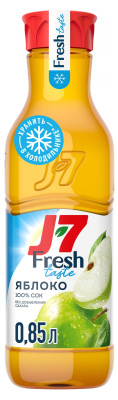 Сок Фреш тэйст Яблоко "J7" 0,85л ПЭТ