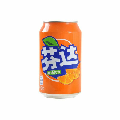 Напиток б/а газ. "Fanta" 0,33л ж/б Китай