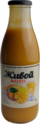 Сок Манго прямого отжима "Живой" 1л ст/б