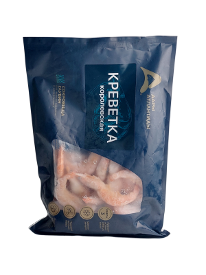 Креветки ДАРЫ АТЛАНТИДЫ королевские 500г