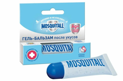Гель-бальзам после укусов Mosquitall, 10мл.