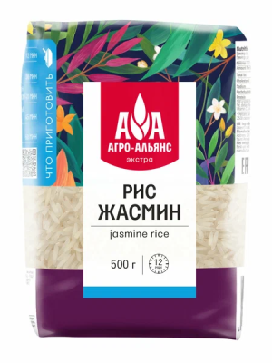 Рис Жасмин, Агро-Альянс, 500гр