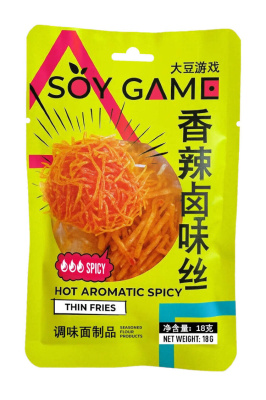 Соломка SOY GAME пряная ароматная острая 18г