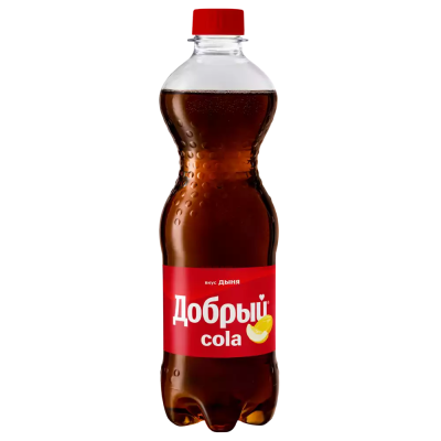 Напиток б/а газ. Кола Дыня 0,5 л пэт "Добрый"