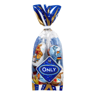 Шоколад молочный фигурный Ёлочные украшения микс 100 гр. ONLY