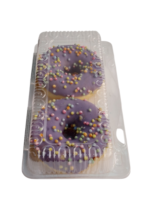 Пончик Berry с чернично-ягодной начинкой 70гр (цена за 1 штуку)