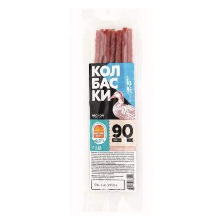 Колбаски охотничьи из утки 90г Аркадия