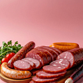Колбасы, сосиски, мясная продукция и деликатесы